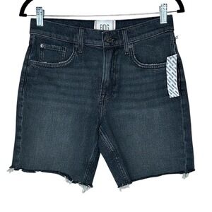 BDG Urban‎ Outfitters NWT Shorts Women's Size 26 Black Denim Raw Hem